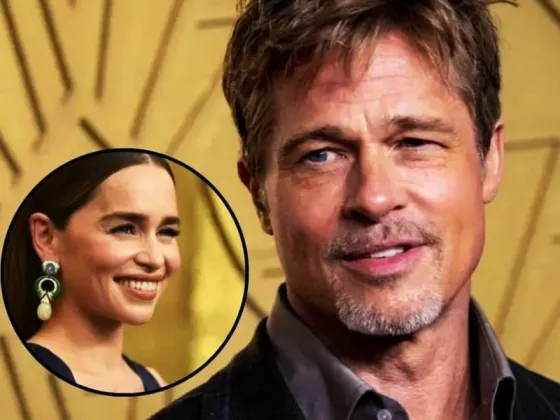 Está fue la millonaria cifra que Brad Pitt ofreció para tener una cita con Emilia Clarke