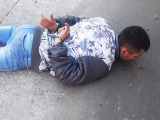 Detuvieron a chorro por el robo de un celular y por intentar robar una moto