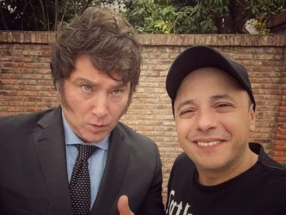 Javier Milei confirmó que "El Dipy" será su candidato a intendente en La Matanza