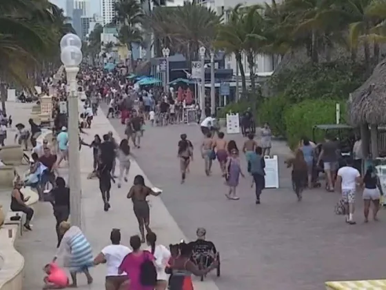 Tiroteo en Miami: Reportan varias víctimas en Hollywood Beach