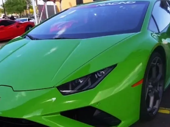 Un argentino contó cuánto cuesta alquilar un Lamborghini en Las Vegas