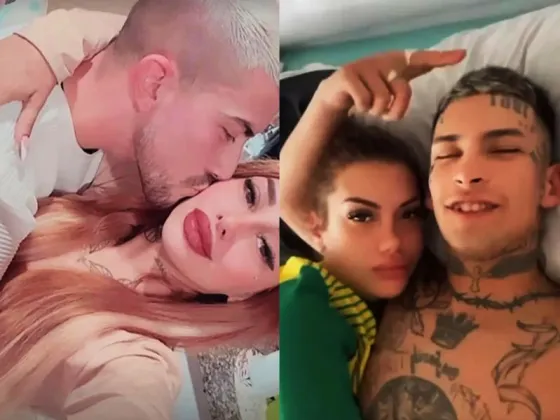 L-Gante y Tamara Báez presentaron a sus nuevas parejas: “La hora del amor”