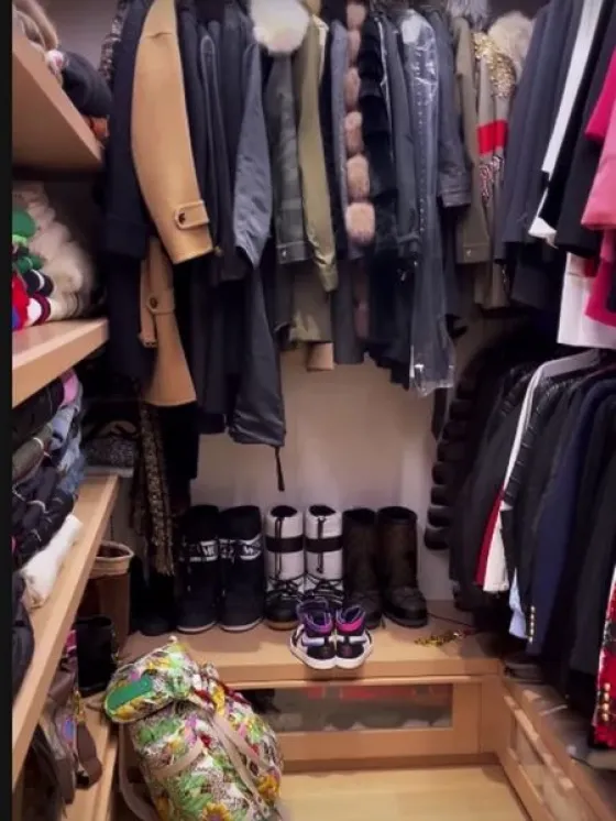 Así es la impresionante colección de zapatos de lujo de Wanda Nara