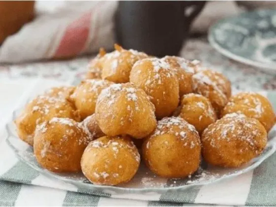 Exquisitos buñuelos, ideales para la merienda