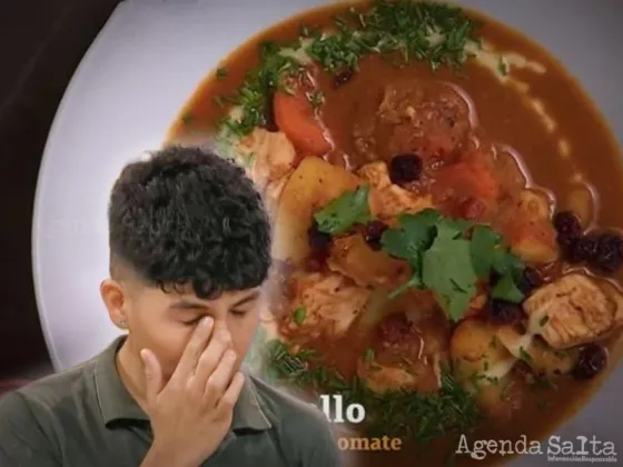 Antonio cocinó un picante de pollo en Masterchef y la reacción del jurado no fue la que esperaba el salteño