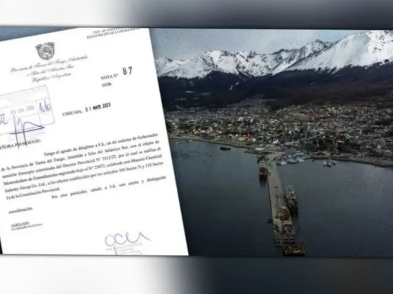 La oposición denunciará penalmente a los responsables del avance del puerto de China en Tierra del Fuego