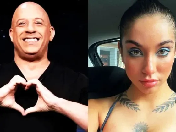 La inesperada foto de Vin Diesel con María Becerra que revolucionó las redes