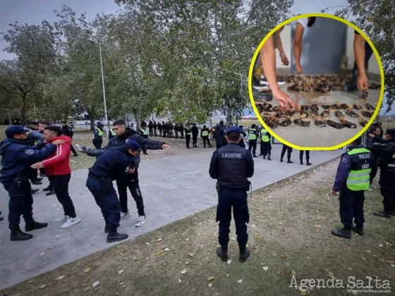 En la previa al dolor de ojos que fue el clásico salteño se detuvieron a 30 personas y se incautaron litros de fernet