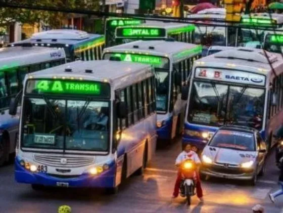 Saeta informó hasta que hora van a circular los colectivos