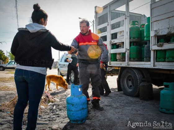 Distribución de la Garrafa Social en la ciudad: miércoles 14 de junio