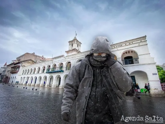 La primera helada en la Ciudad fue de -7 grados bajo cero de sensación térmica