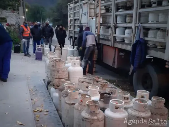 Distribución de la Garrafa Social en la ciudad: jueves 15 de junio
