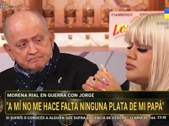 Nazarena Vélez repudió la desubicada pregunta de Chiche Gelblung a Morena Rial