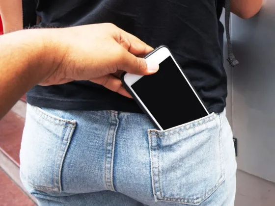 Chorra sustrajo seis celulares aprovechando la distracción del público durante una fiesta popular