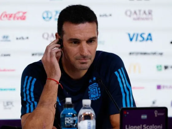 Lionel Scaloni habló sobre el reemplazo de Messi ante Indonesia y los cambios en la Selección Argentina