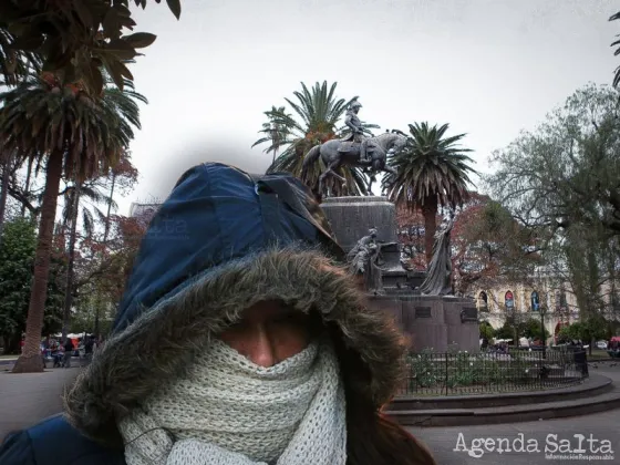 Llega el invierno con mañanas muy frías y cielo nublado