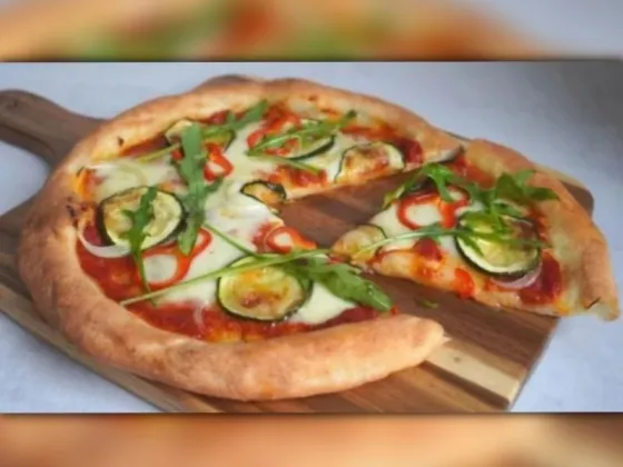 Pizza saludable y sin gluten: se prepara en pocos pasos y es apta para todos