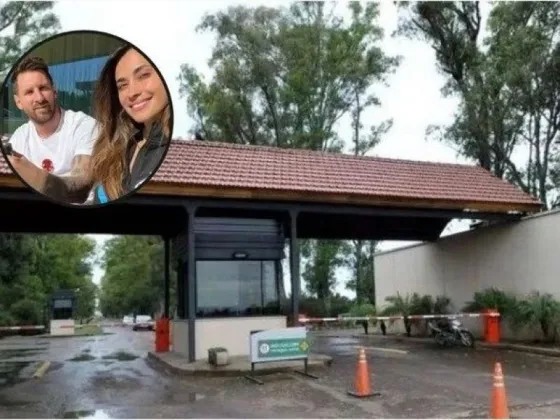 Susto en el country de Lionel Messi: un objeto cayó del cielo y generó pánico entre los vecinos