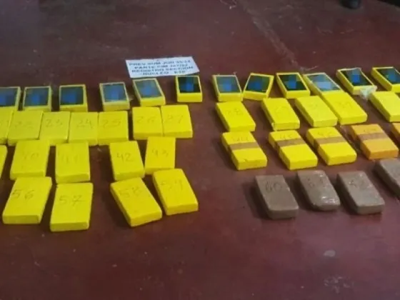 Un empleado municipal fue condenado por el transporte de 30 kilos de cocaína