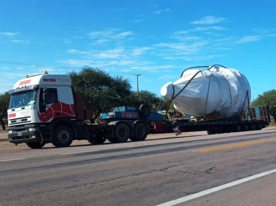 ATENCIÓN: habrá un operativo especial para el paso de caravana de tres camiones con equipos pesados