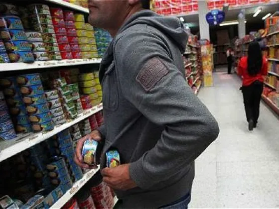 Chorro fue detenido e imputado por seis hechos delictivos en comercios céntricos