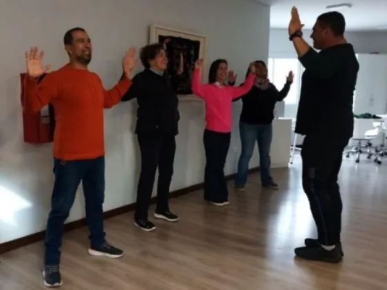 El Mercado Artesanal de Salta implementó gimnasia laboral para sus empleados