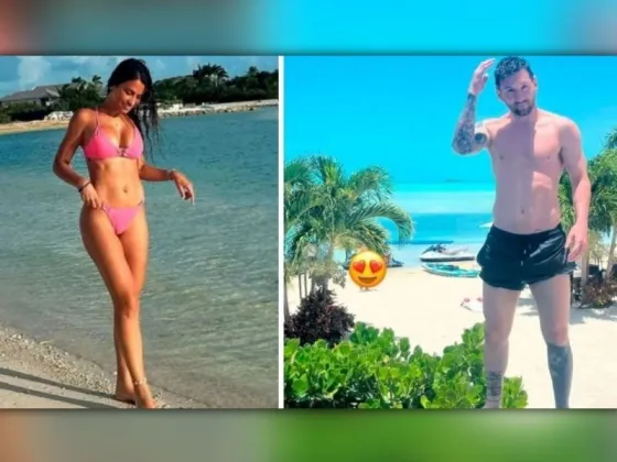 Messi y Antonela Roccuzzo compartieron imágenes de sus paradisíacas vacaciones
