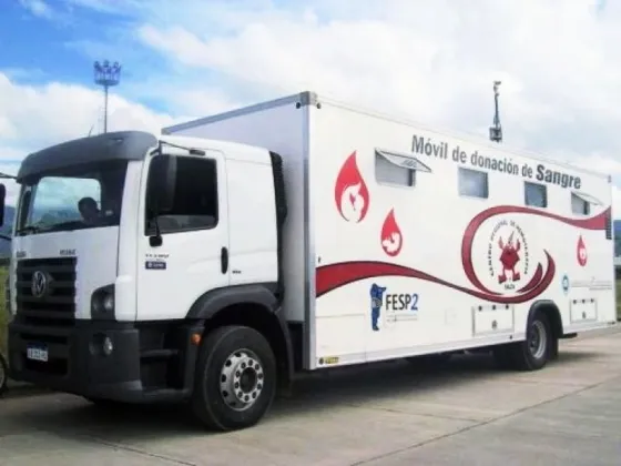 El jueves se hará una colecta de sangre de todo grupo y factor en Villa San Lorenzo