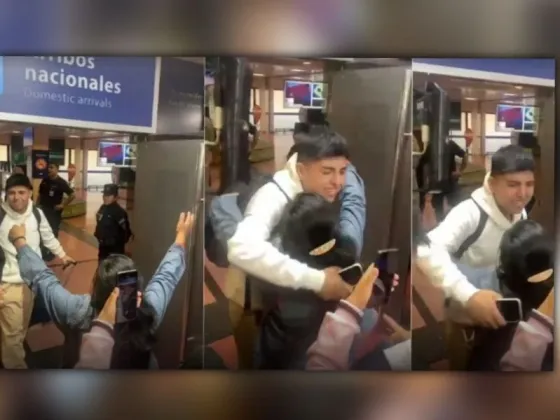 Toda Salta de fiesta: Volvió Antonio a la provincia y lo recibieron con los brazos abiertos