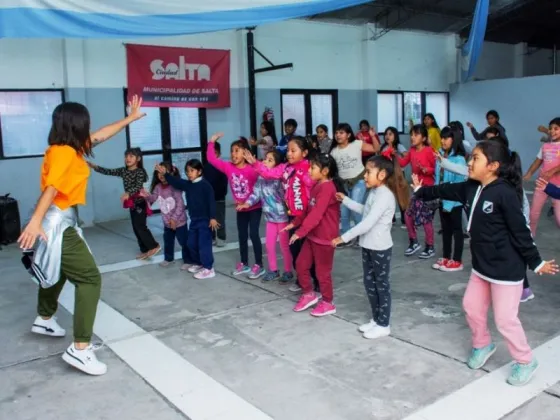 Vacaciones de invierno: clases de zumba kids en el CIC de Asunción