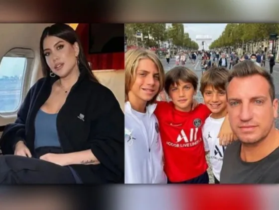 Maxi López viajó para reencontrarse con sus hijos en medio de los rumores de la enfermedad de Wanda Nara