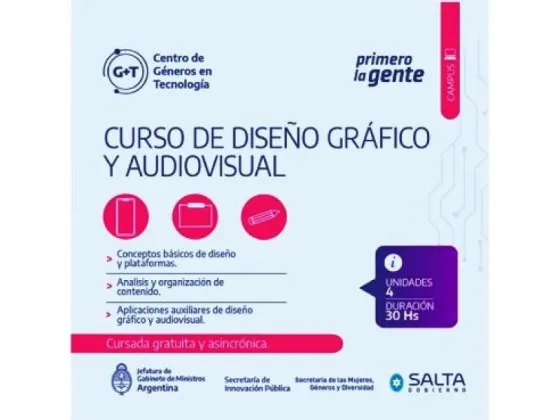 Inscripciones abiertas: curso de diseño gráfico y audiovisual para celulares