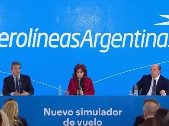 Cristina Kirchner en modo campaña, junto a Sergio Massa