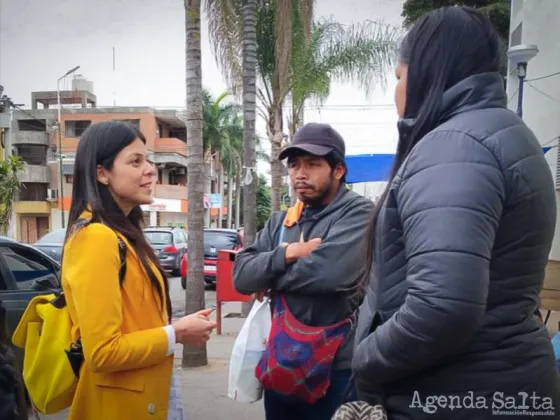 La candidata de Milei en Salta visitó Tartagal