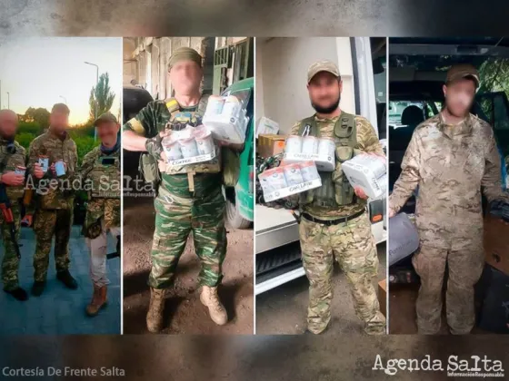 La comida argentina que llegó a los soldados en Ucrania: cómo se fabricó y el camino de la donación