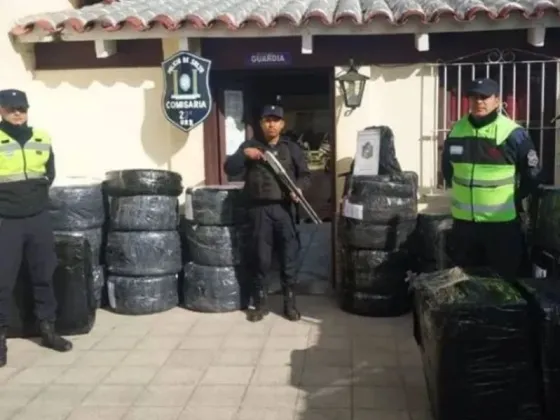 Decomisan contrabando millonario de neumáticos en la frontera salteña