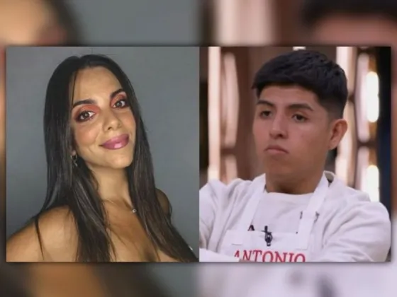 La curiosa razón por la que Antonio de MasterChef le mandó un "besito" a Belu Lucius
