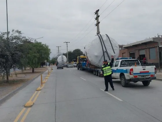 Mañana habrá un importante operativo de tránsito por el desplazamiento de dos camiones de gran porte