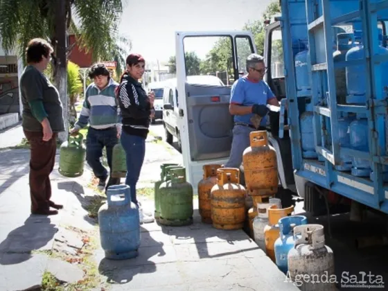Distribución de la Garrafa Social en la ciudad: miércoles 26 de Julio