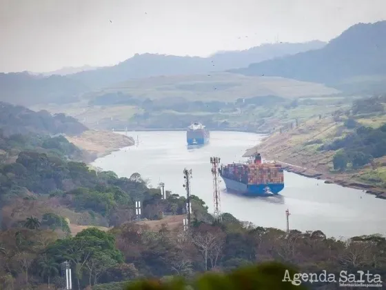 Por la sequía, el canal de Panamá limita el tránsito diario de buques