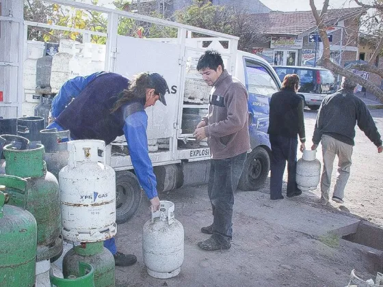Distribución de la Garrafa Social en la ciudad: lunes 31 de Julio