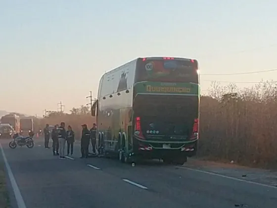 Un chofer de colectivo fue detenido por un siniestro vial con víctima fatal