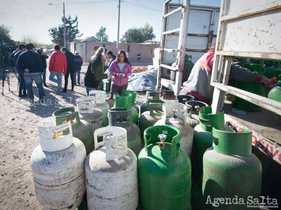 Distribución de la Garrafa Social en la ciudad: lunes 7 de agosto