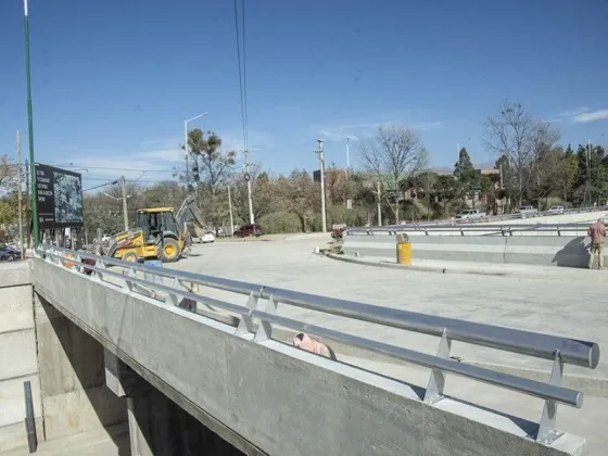 Grand Bourg: A partir de mañana se habilita uno de los puentes  sobre el paso bajo nivel en la rotonda de acceso