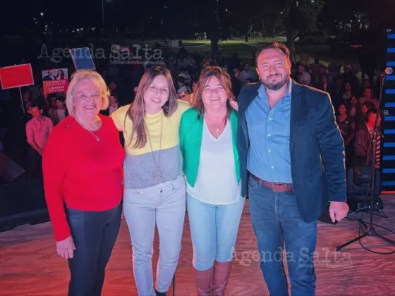 Inés Liendo y Beto Castillo cerraron su campaña electoral: "Esta es la única lista que puede hacer el cambio de nuestras vidas"