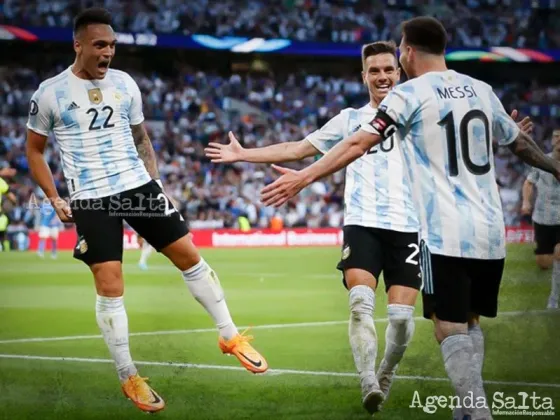 Argentina brilló ante Italia: lo goleó 3-0 en Wembley y es campeón de la Finalissima