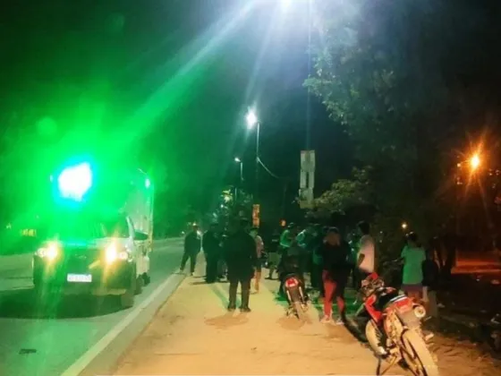 Conductor atropelló con su camioneta a un motociclista, lo mató y se dió a la fuga