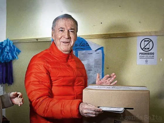 Votó Juan Schiaretti en Córdoba: "Que la gente vaya masivamente a votar"