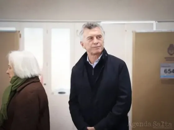 Votó Mauricio Macri: "Disfrutemos la libertad que nos da elegir"