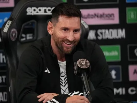Lionel Messi, antes de la final de la Leagues Cup: "Vine a seguir disfrutando del fútbol"